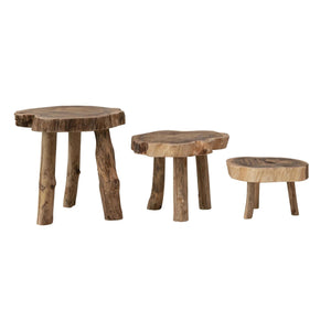 Live Edge Wood Pedestal - 3 sizes