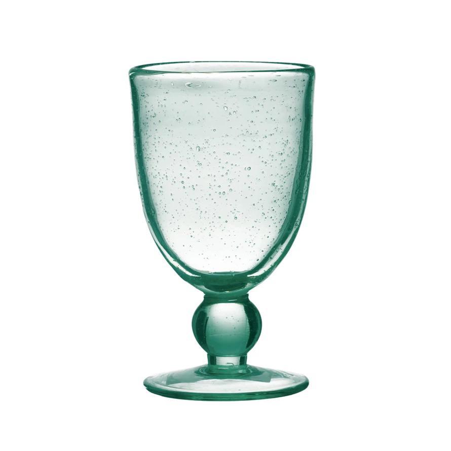 14oz Tinted Bubble Stemmed Glass