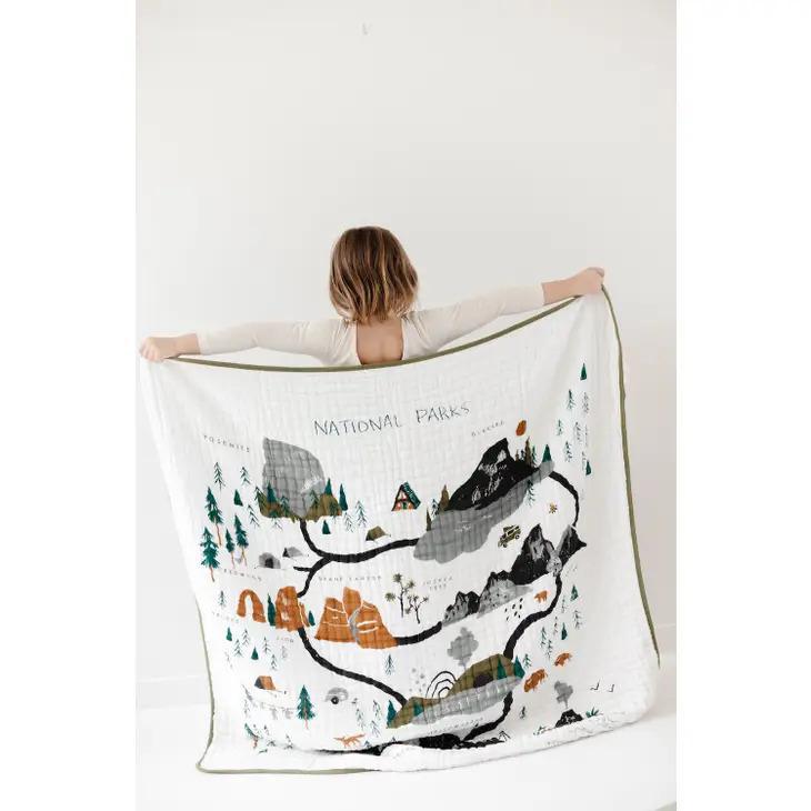 National Parks Quilt - Clementine Kids