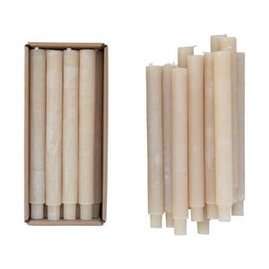 Powder Taper Candles - set of 12