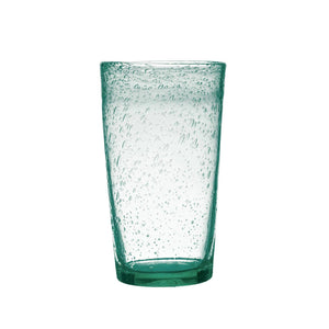 Tinted Bubble Drinking Glass