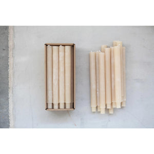 Powder Taper Candles - set of 12