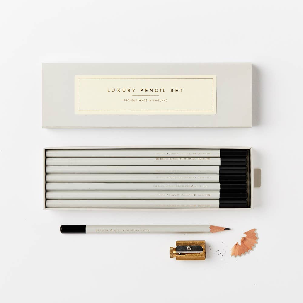 Katie Leamon Pale Grey Pencil Boxed Set