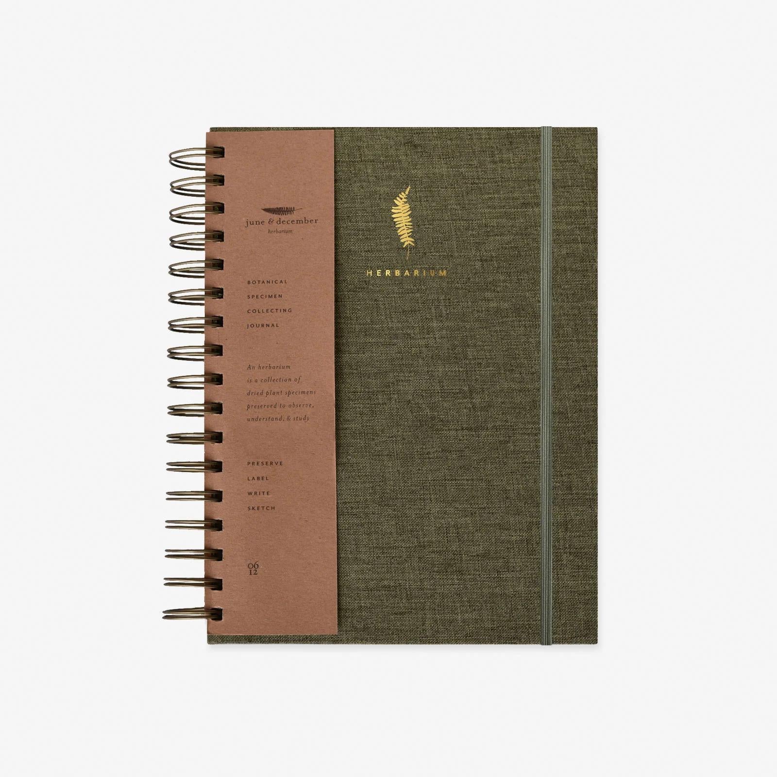 Fern Herbarium Journal, Forest Green - June & December
