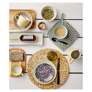 Acacia Wood & Stainless Steel Cheese Grater