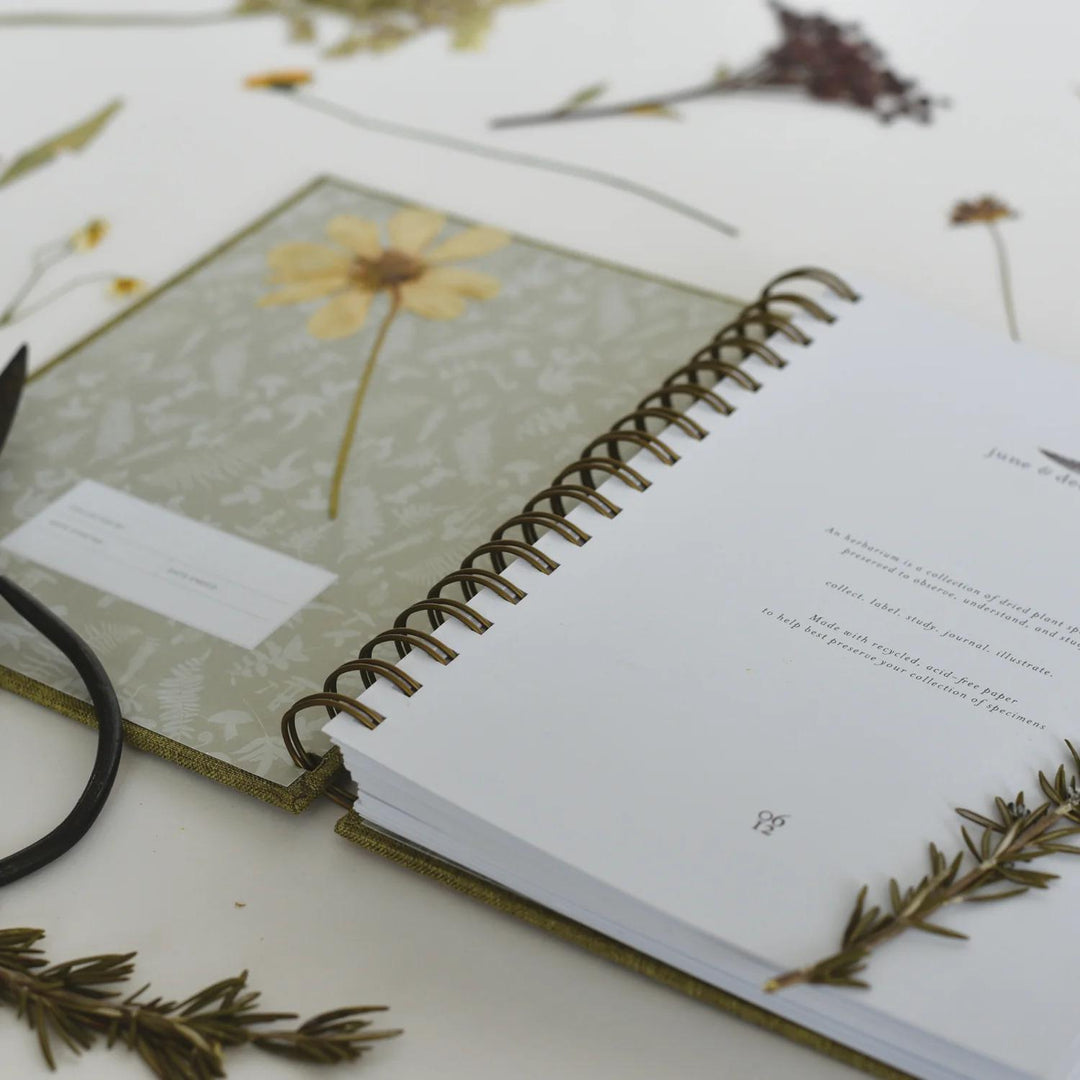 Fern Herbarium Journal, Forest Green - June & December